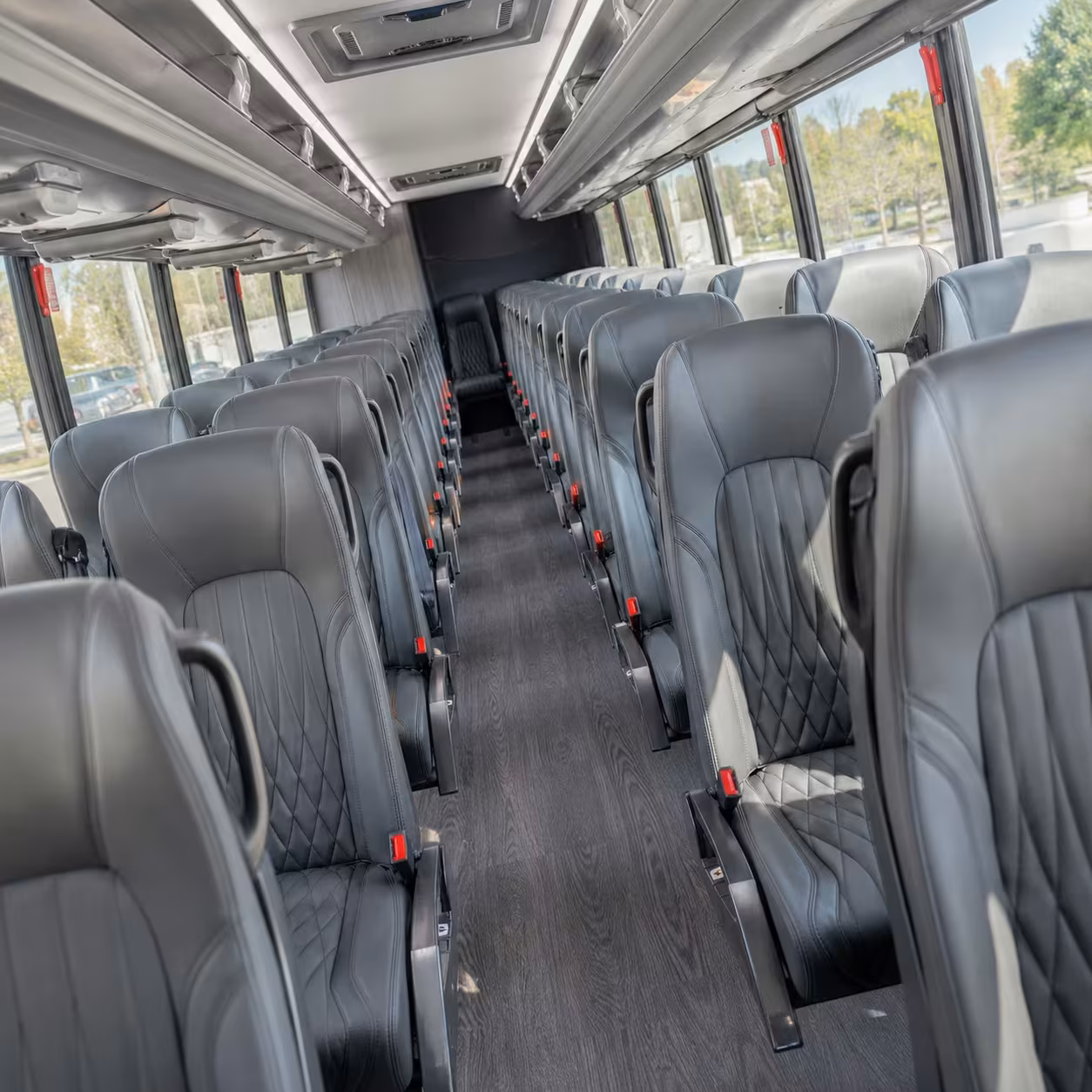 30 passenger minibus interior
