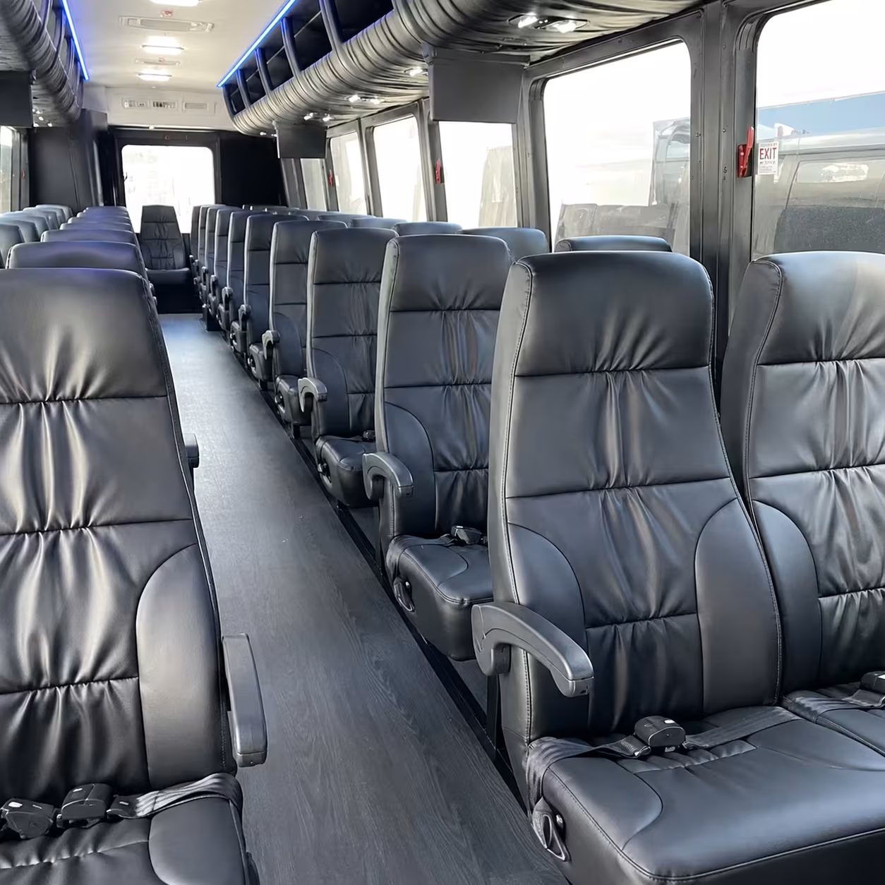 35 passenger minibus inside