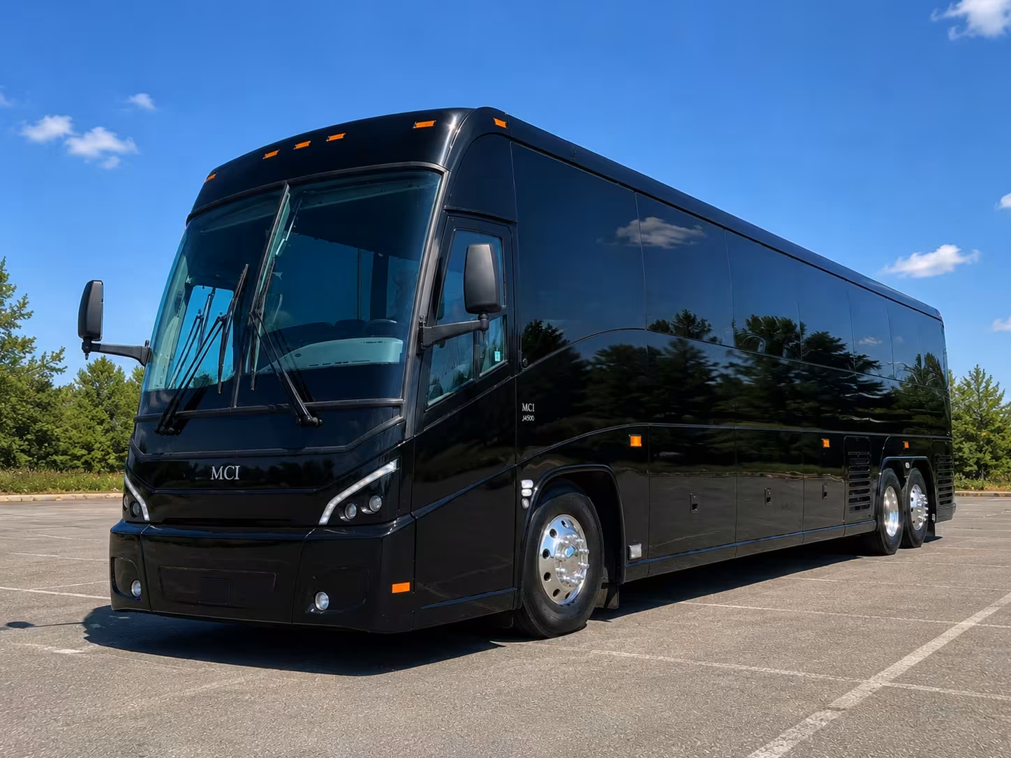 bridgeport charter bus rentals for wedding guest airport transfers