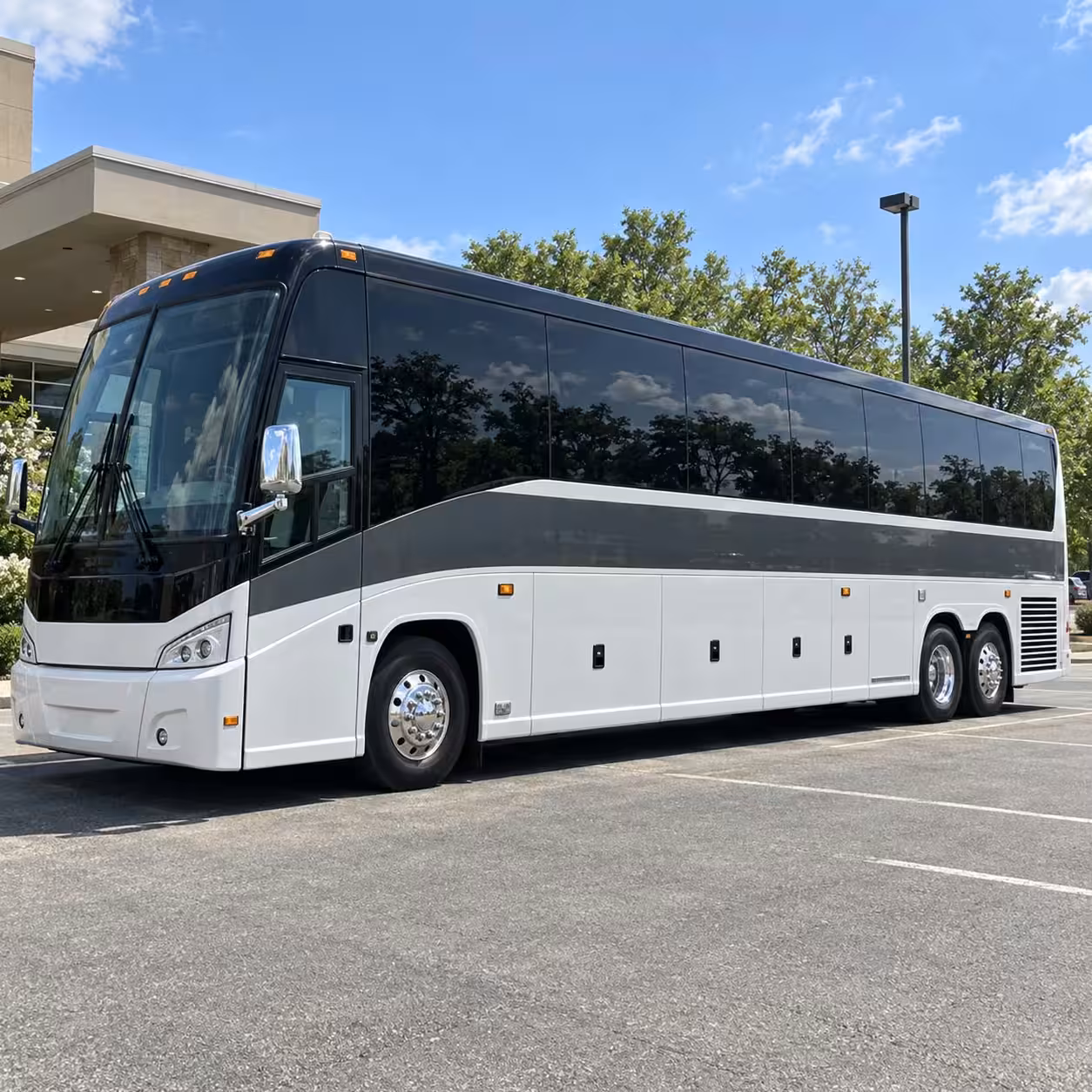 charter bus rentals for university of bridgeport athletics