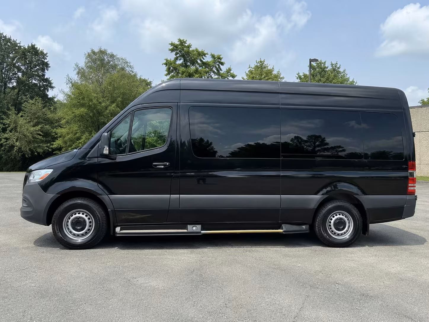 sprinter van with driver