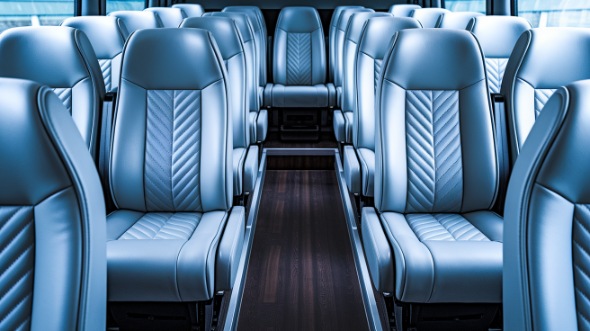 bridgeport 18 passenger minibus interior