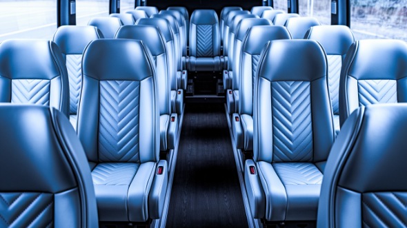 bridgeport 25 passenger minibus interior