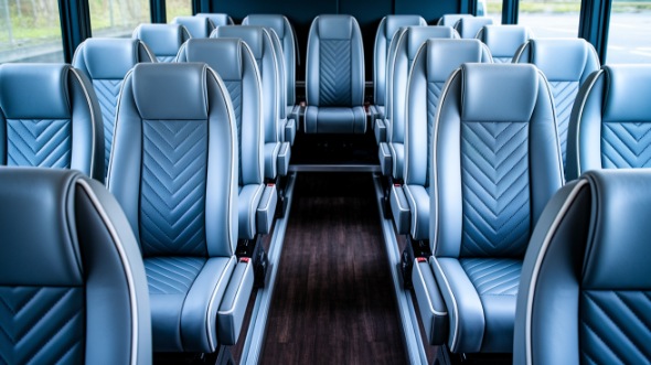 bridgeport 30 passenger minibus interior