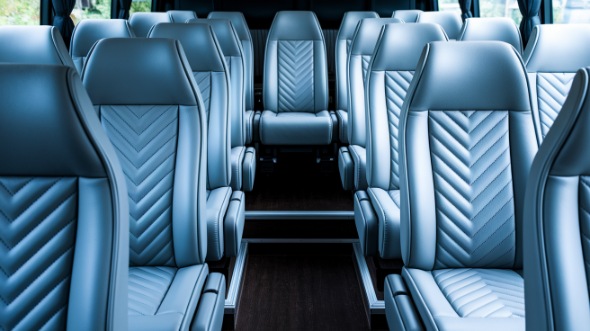 bridgeport 35 passenger minibus inside